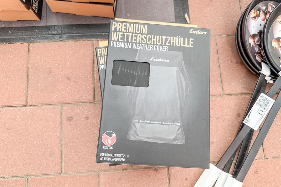 3 Grillabdeckungen Enders
